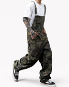 Salopette en Coton Camouflage Utilitaire