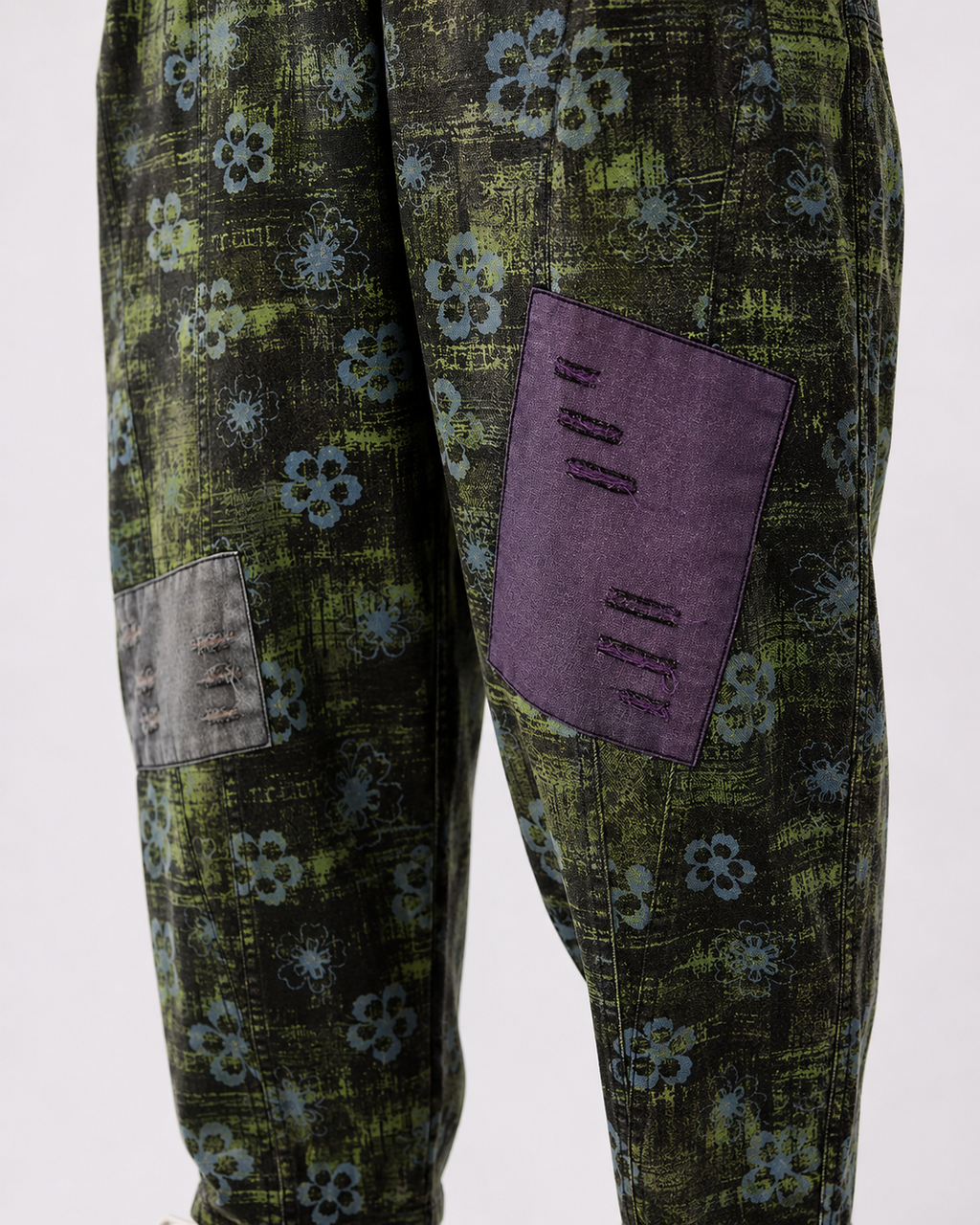 Salopette Denim Imprimé Loose