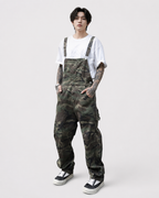 Salopette en Coton Camouflage Utilitaire