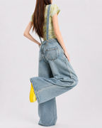 Salopette Pantalon large en denim