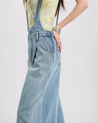 Salopette Pantalon large en denim