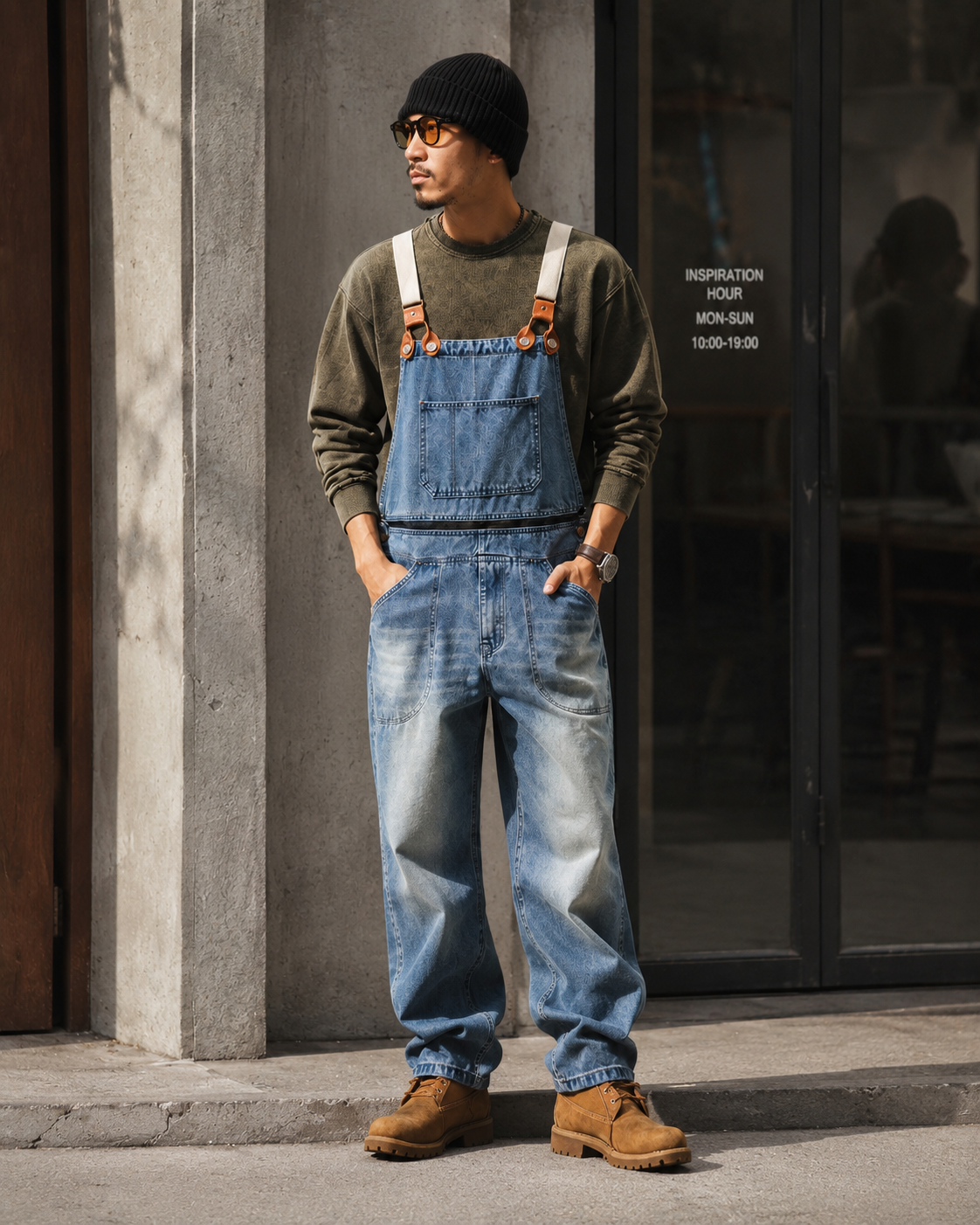 Salopette Workwear à Poches