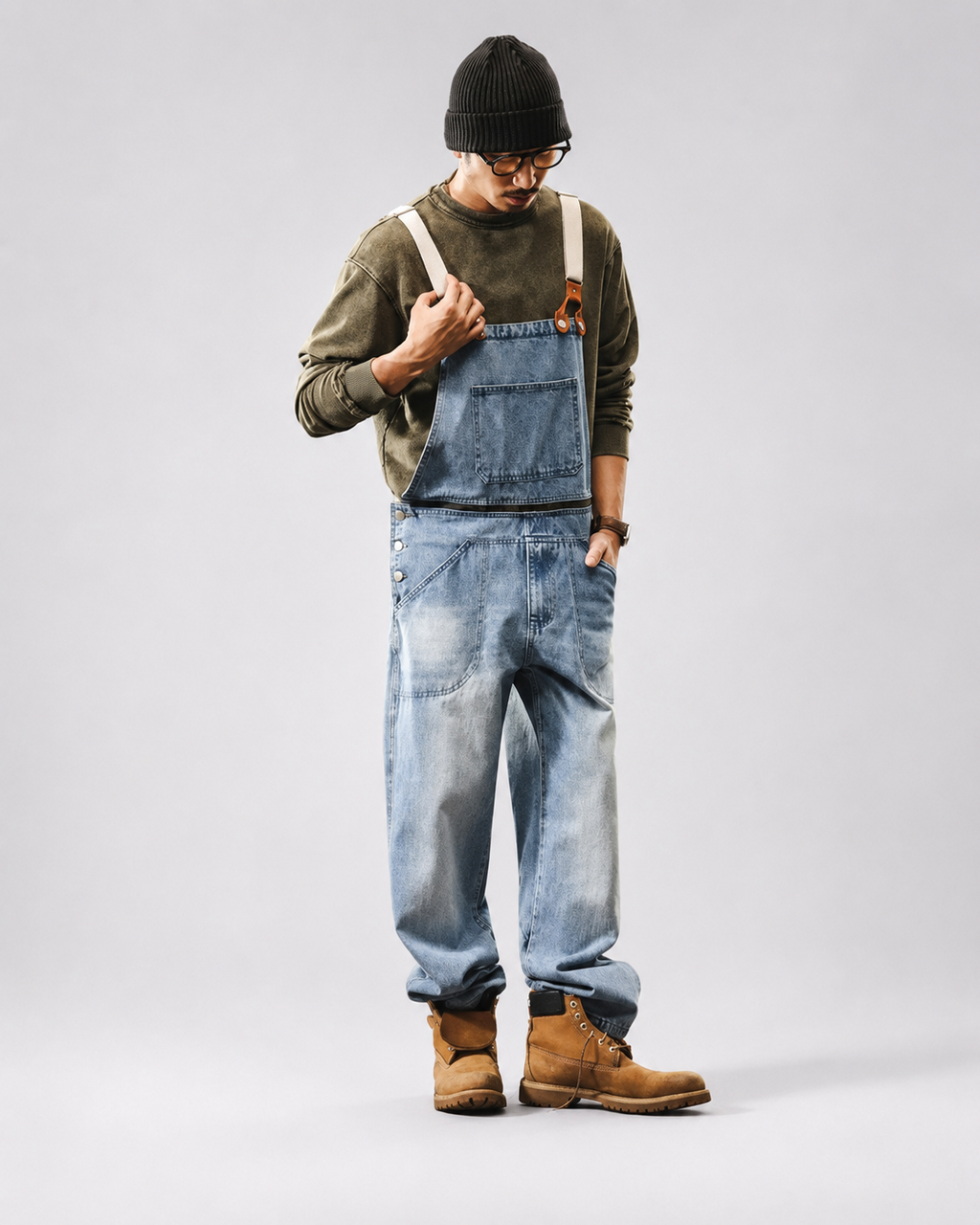 Salopette Workwear à Poches