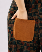 Salopette Patchwork Oversize Vintage