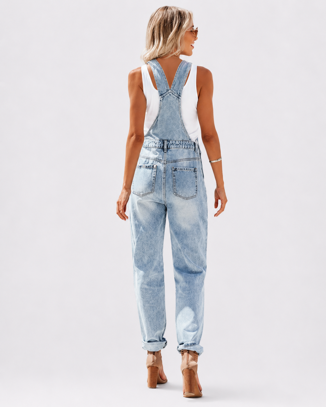 Salopette Streetwear Coupe Loose D'été