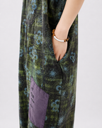 Salopette Denim Imprimé Loose