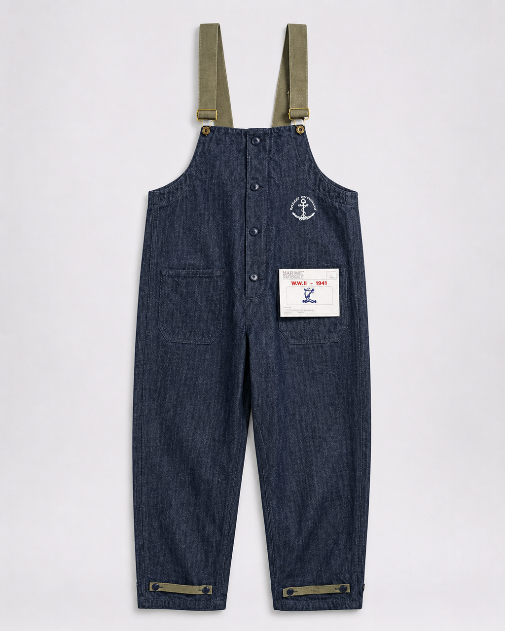 Salopette Denim Pont Militaire