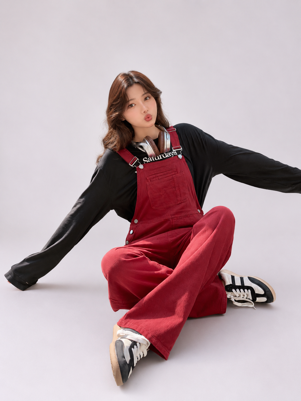 Salopette Denim Loose Casual