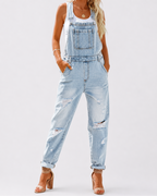 Salopette Streetwear Coupe Loose D'été