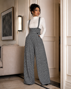 Salopette Wide Leg Patchwork