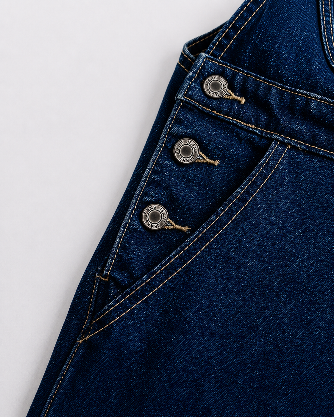 Salopette Denim Coupe Slim