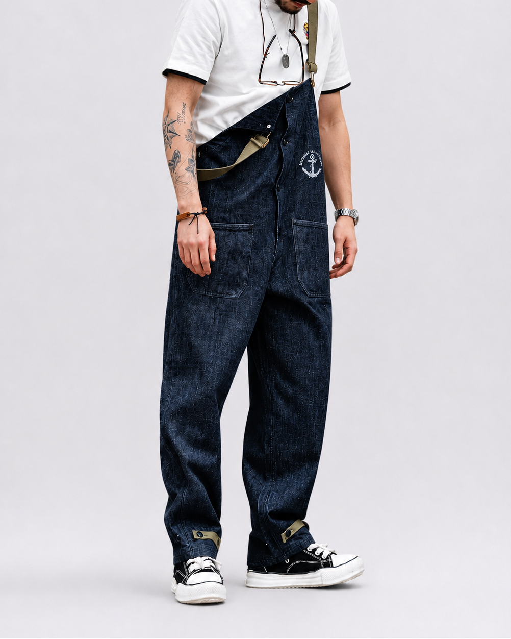 Salopette Denim Pont Militaire