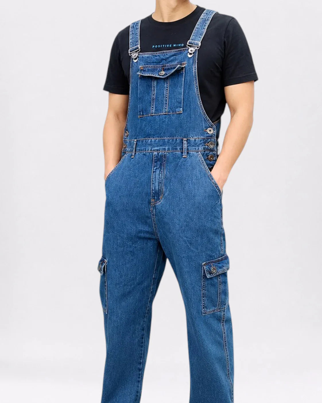 Salopette Streetwear Workwear Coupe Loose