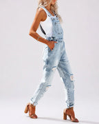 Salopette Streetwear Coupe Loose D'été