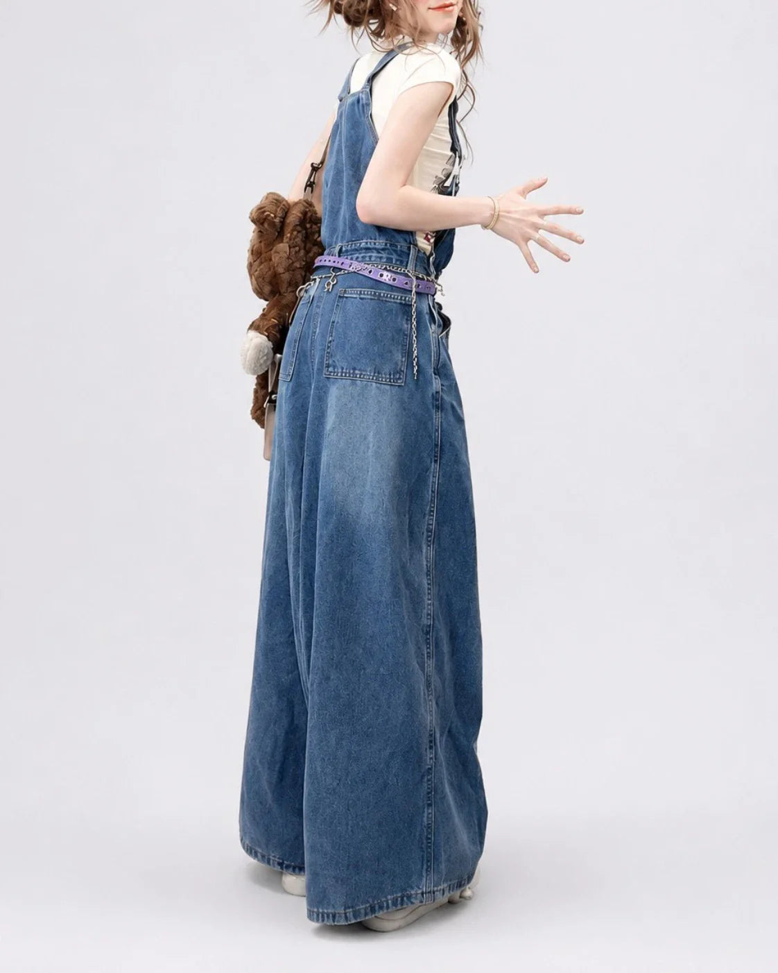 Salopette Denim Coupe Loose