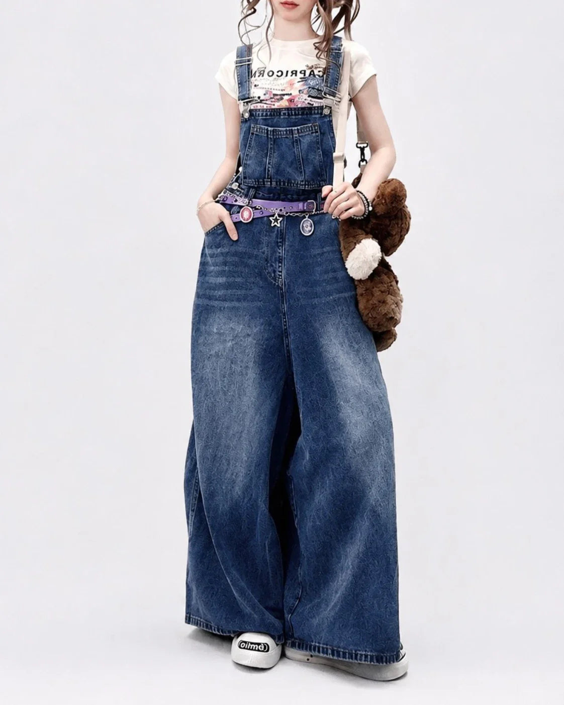 Salopette Denim Coupe Loose